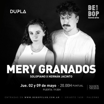 Mery Granados | Solopiano x Hernán Jacinto  02/05/2024 20.00h