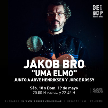 Jakob Bro Trio | Uma Elmo 18/05/2024 20.00h