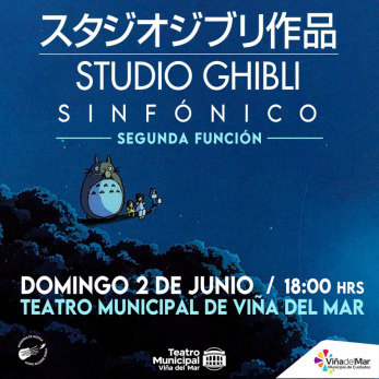 Studio Ghibli Sinfónico Viña del Mar  Segunda Función