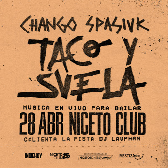 Chango Spasiuk / Taco y Suela - Música en vivo para bailar en Niceto Club