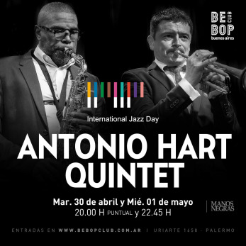 Antonio Hart Quintet | International Jazz Day 01/05/2024 22.45h