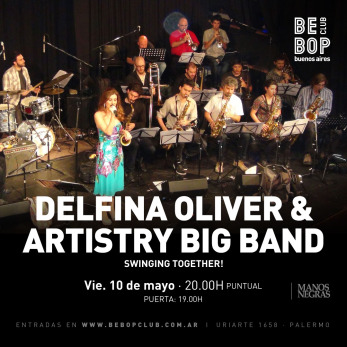 Delfina Oliver & Artistry Big Band  | Swinging Together! 10/05/2024