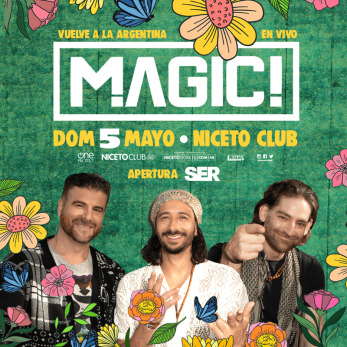MAGIC! en Niceto Club