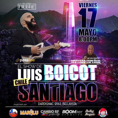 El Show de Luis Boicot en Santiago