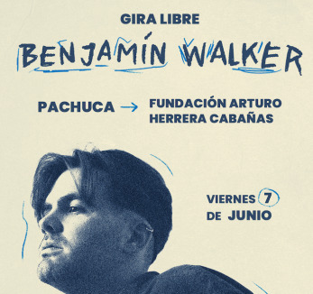 Benjamín Walker Gira Libre en Pachuca