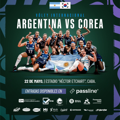 ARGENTINA VS COREA - Estadio Cubierto Ferro