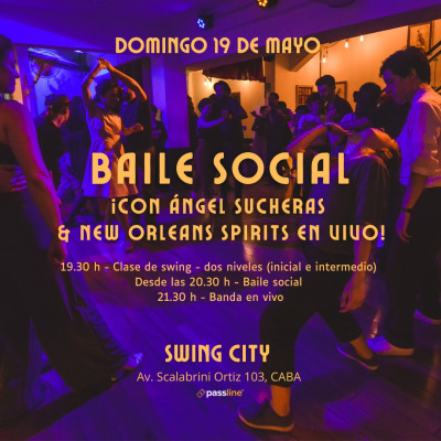 Baile social / Angel Sucheras & New Orleans Spirits