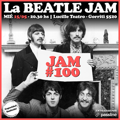 La Beatle Jam | Mié 15 May | Zapada Beatle en vivo