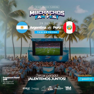 Muchachos Fan Fest - Argentina vs Peru - The Sagamore Hotel