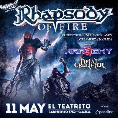 Rhapsody of Fire  -  Glory of the Enchanted Lands Latin America Tour 2024