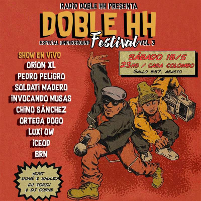 Doble HH Festival vol.3 especial Undeground - Casa Colombo