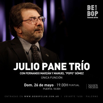 Julio Pane Trío 26/05/2024