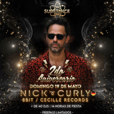 Substance - Aniversario Substance - Nick Curly