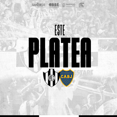 Central Cordoba vs Boca Juniors - PLATEA ESTE (Alta o Baja)
