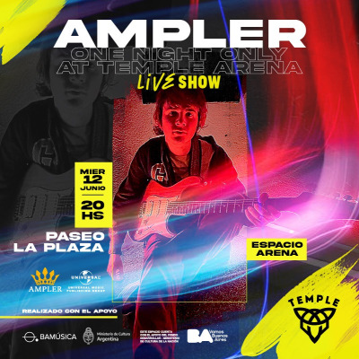 Ampler: One Night Only at Temple Arena!