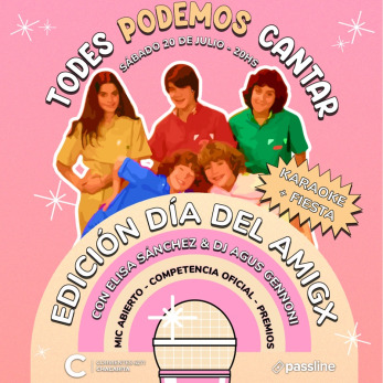 TODES PODEMOS CANTAR - El karaoke de C - día del Amigx + fiesta