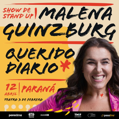 Malena Guinzburg - Unipersonal Querido Diario... - En Paraná