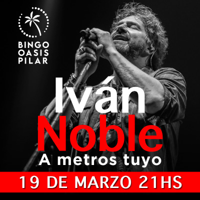 IVAN NOBLE  Acústico  -  en BINGO OASIS PILAR