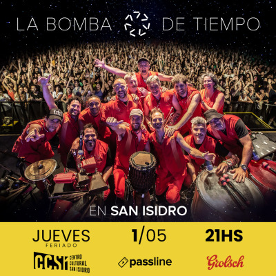 FIESTA de la BOMBA DE TIEMPO en San Isidro + DJ CHIMANGO