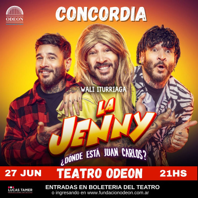 LA JENNY - DONDE ESTA JUAN CARLOS? - EN CONCORDIA