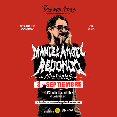 Manuel Angel Redondo en Vivo Residencia stand up comedy 03 septiembre