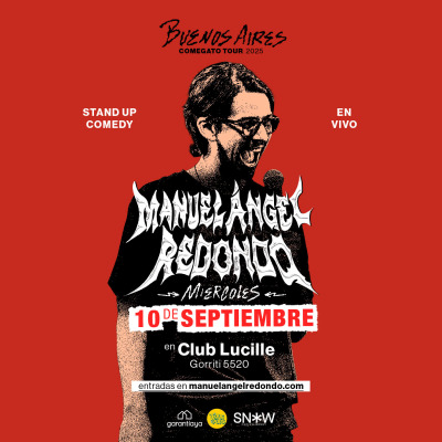 Manuel Angel Redondo en Vivo Residencia stand up comedy 10 septiembre