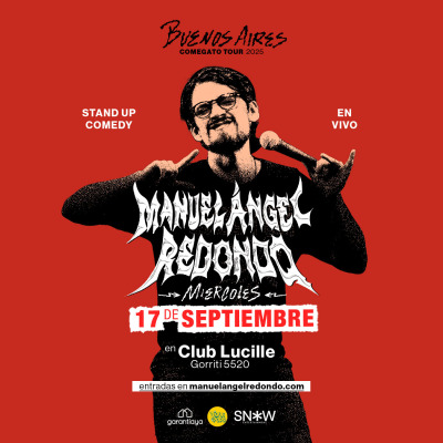 Manuel Angel Redondo en Vivo Residencia stand up comedy 17 septiembre