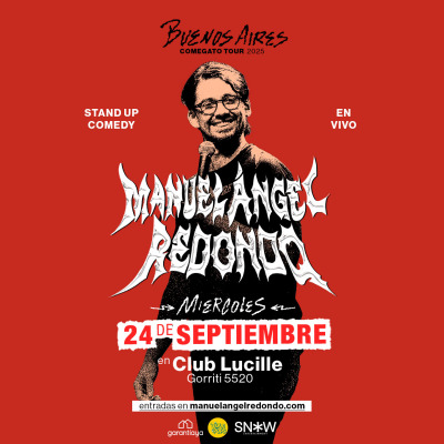 Manuel Angel Redondo en Vivo Residencia stand up comedy 24 septiembre