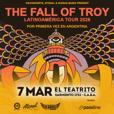 THE FALL OF TROY - Latinoamerica Tour 2026