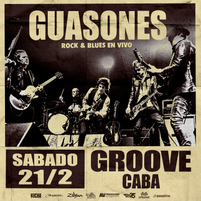 Guasones en Groove @ 21.02.2026