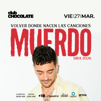 Imagen del evento: MUERDO - Volver a donde nacen las canciones.