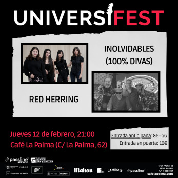 Universifest: Inolvidables + Red Herring