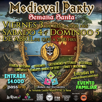 Imagen del evento: MEDIEVAL PARTY ENERO 2026 ALDEA DEL ENCUENTRO