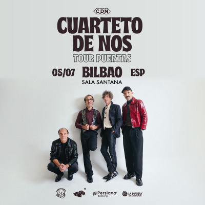 Cuarteto de Nos - Bilbao - Puertas Tour 2026