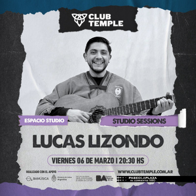LUCAS LIZONDO - PEÑITA TEMPLE!