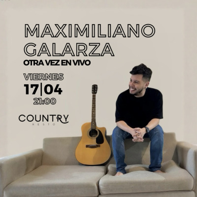 Maximiliano Galarza - OTRA VEZ EN VIVO