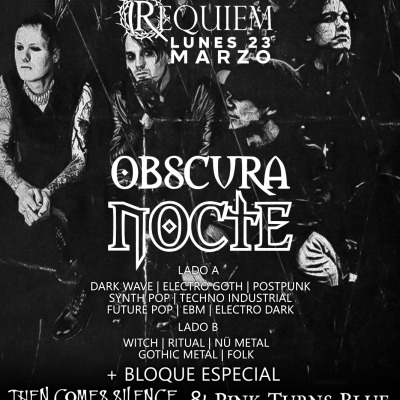 Lunes 23| 🕯️ OBSCURA NOCTE 🕯️
