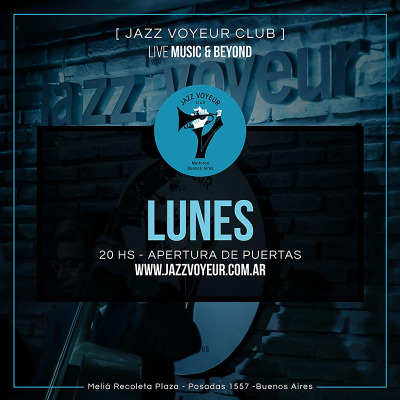 LA PARDO BIG BAND - LUNES ON - Jazz Voyeur Club - Blackie Nights