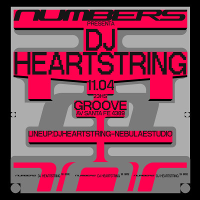 Numbers pres. DJ HEARTSTRING