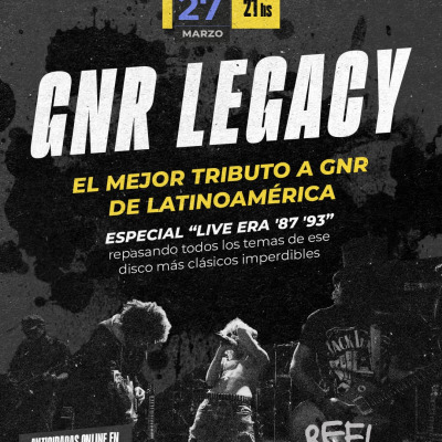 GNR LEGACY en REFI Rosario