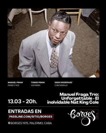 MANUEL FRAGA TRÍO: UNFORGETTABLE - EL INOLVIDABLE NAT KING COLE