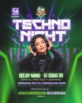 TECHNO NIGHT EN LA CITY