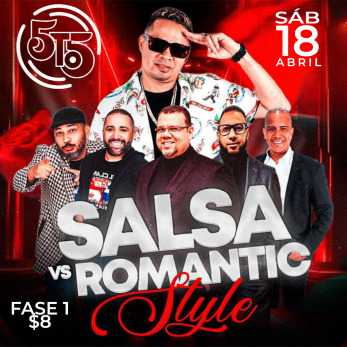 SALSA vs ROMANTIC STYLE 2026 en 5to5 Casino