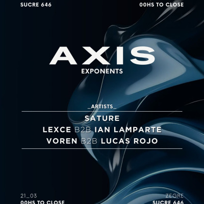 SÁBADO 21.3 AXIS stage 2 ZEGRE