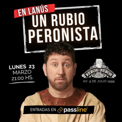 UN RUBIO PERONISTA EN LANÚS