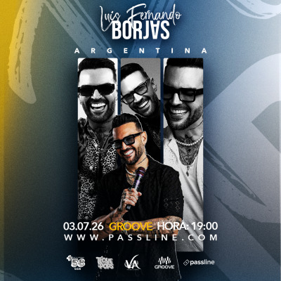 Luis Fernando Borjas - PRIMERA VEZ en Argentina!