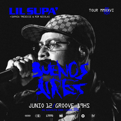 Lil Supa en Groove @ 12.06.2026