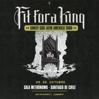 Fit For A King en Chile