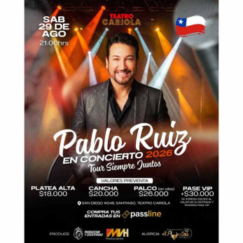 PABLO RUIZ EN CONCIERTO - TOUR SIEMPRE JUNTOS