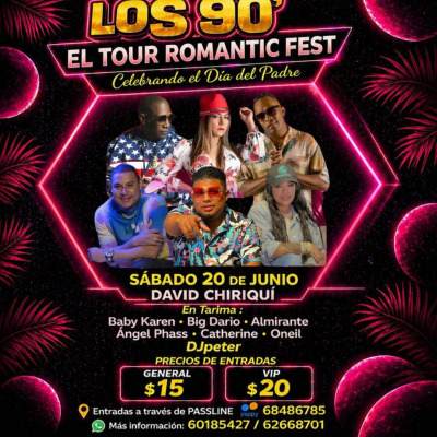 LOS 90’ ROMANTIC FEST